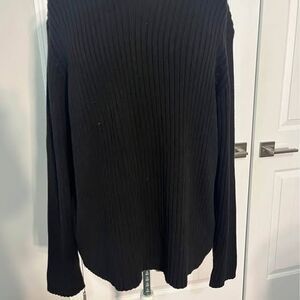 Large Club Room buy charter club, black men’s sweater 100% cotton C7294